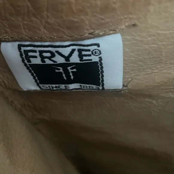 Frye Paige Trapunto Black Pebbled Leather Tall Riding Boots Size 6