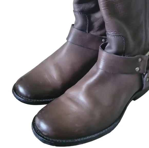 Frye Phillip Harness Tall Boots
