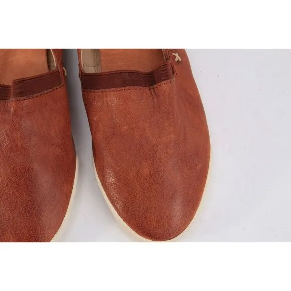 Frye Shoe Women Melanie Leather Slip On Sneaker Loafer Flat Comfort 6 M