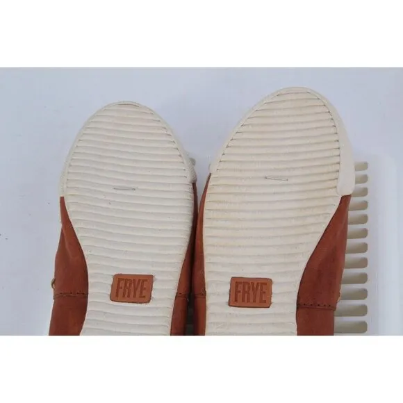 Frye Shoe Women Melanie Leather Slip On Sneaker Loafer Flat Comfort 6 M