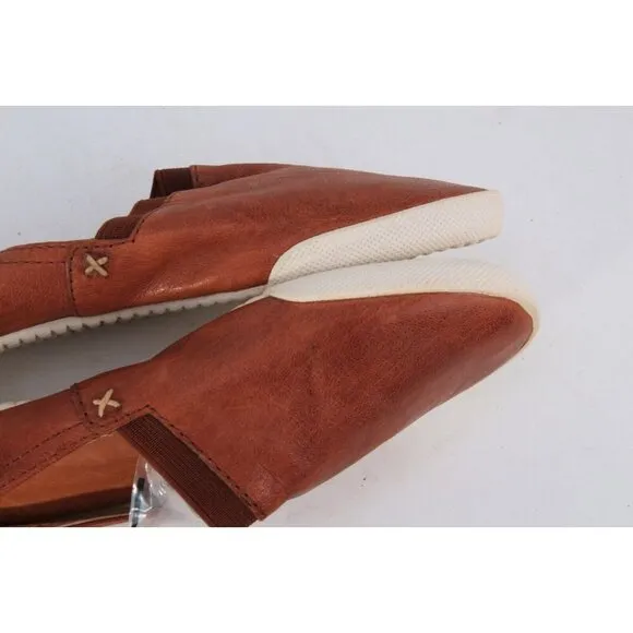 Frye Shoe Women Melanie Leather Slip On Sneaker Loafer Flat Comfort 6 M