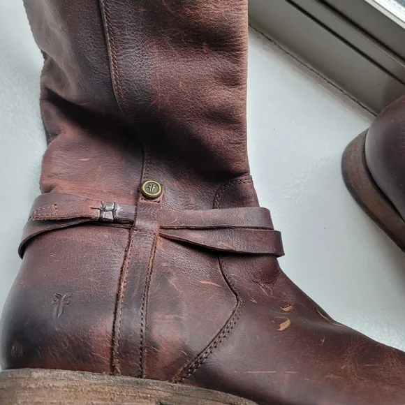 Frye Tall Equestrian Style Boots