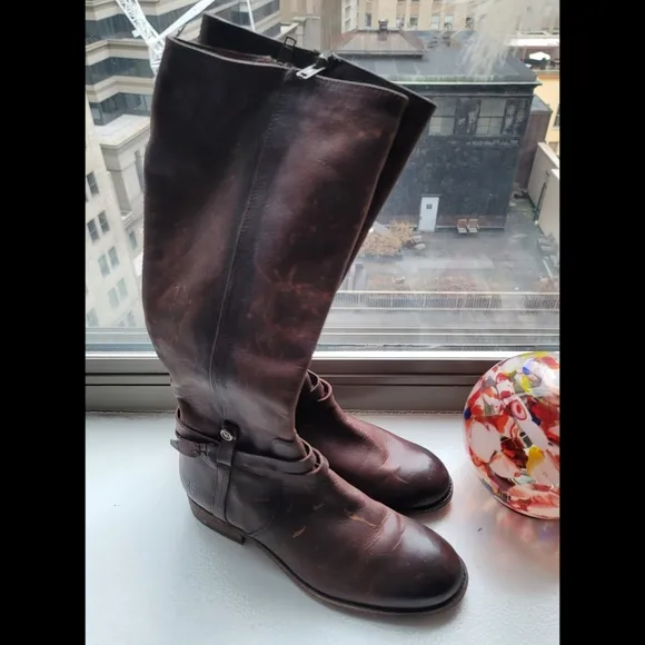 Frye Tall Equestrian Style Boots