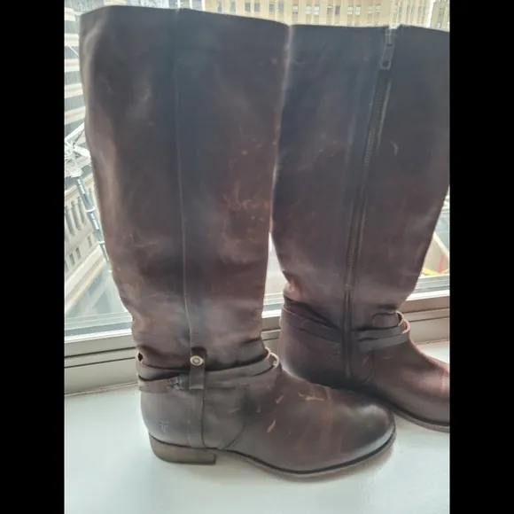 Frye Tall Equestrian Style Boots