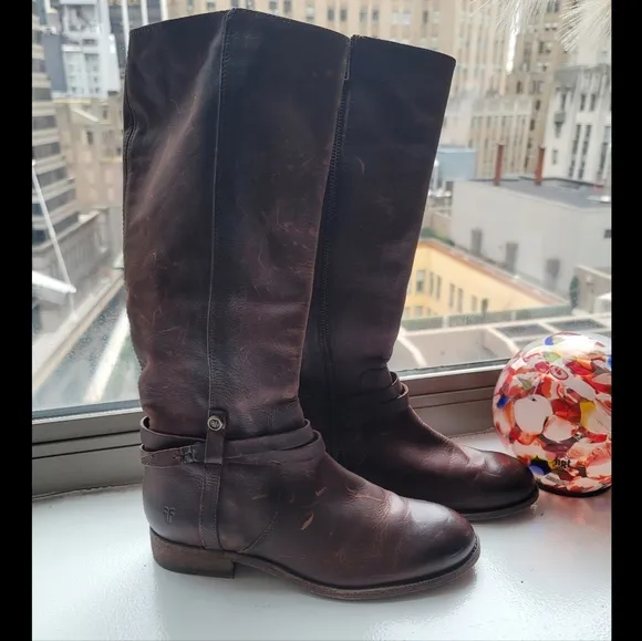 Frye Tall Equestrian Style Boots