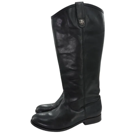 Frye Tall Leather Boots Size 9.5