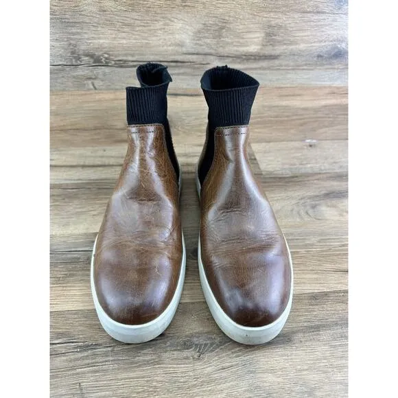 FRYE Women’s Brea Chelsea Sneaker Boot High Top Size 7M Cheapchicplus