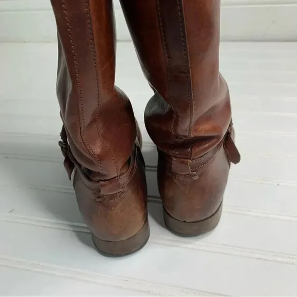 Frye Melissa Seam Tall Leather Boots