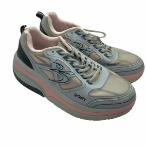 Gdefy Athletic Sneaker Comfort Shoes Womens Ion TB9022FGP-M Blue Pink Size 10.5