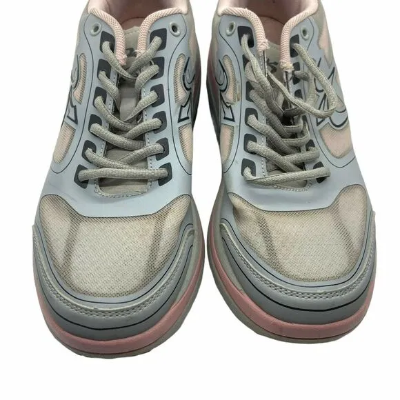 Gdefy Athletic Sneaker Comfort Shoes Womens Ion TB9022FGP-M Blue Pink Size 10.5