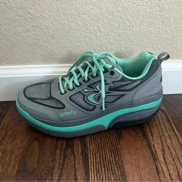 GDefy G-Defy Ion Gravity Defyer Women’s Athletic Shoes Size 9 Gray TB9022FGU-M