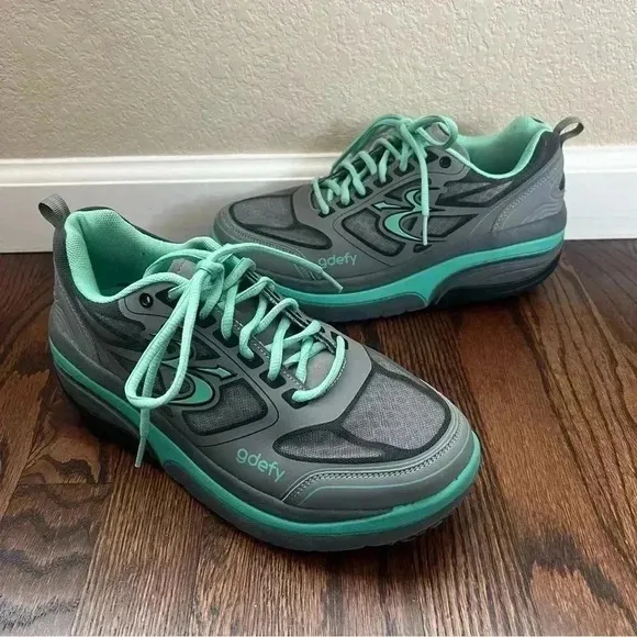 GDefy G-Defy Ion Gravity Defyer Women’s Athletic Shoes Size 9 Gray TB9022FGU-M