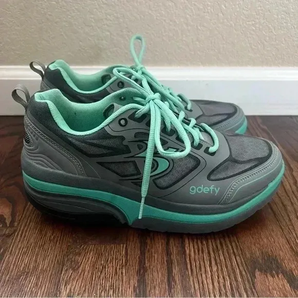 GDefy G-Defy Ion Gravity Defyer Women’s Athletic Shoes Size 9 Gray TB9022FGU-M