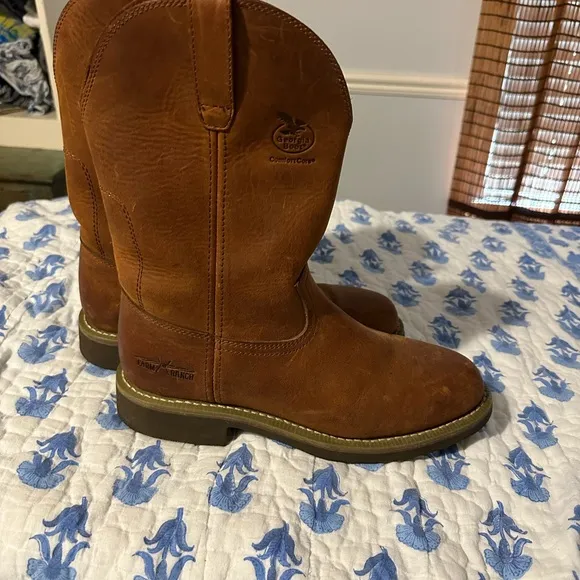 Georgia Boot Leather Work Boots