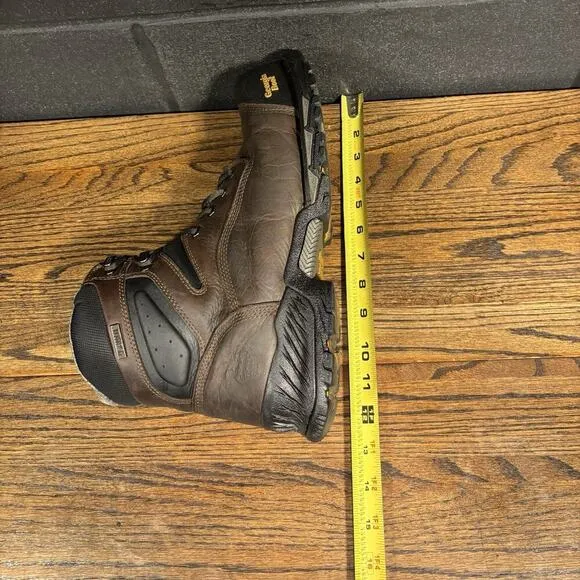 Georgia Boot Rumbler Brown Leather Comp Toe Work Boots Men’s 10