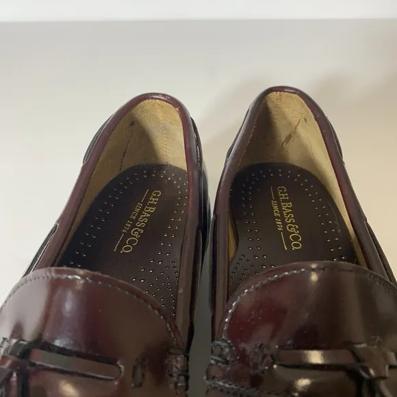 G.H. Bass &amp; Co Shoes Mens 11.5 Tassel Slip On Loafers Casual Formal