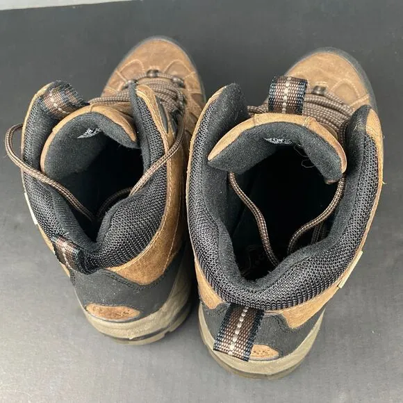 G.H. Bass &amp; Co Trail Tour 3.0 Hiking Boots Men 8 M Brown Black Lace Up Leather
