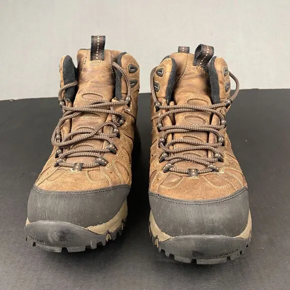 G.H. Bass &amp; Co Trail Tour 3.0 Hiking Boots Men 8 M Brown Black Lace Up Leather