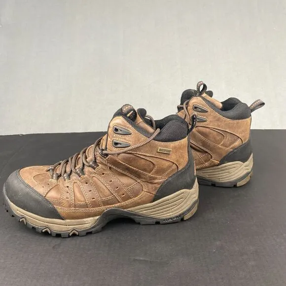 G.H. Bass &amp; Co Trail Tour 3.0 Hiking Boots Men 8 M Brown Black Lace Up Leather