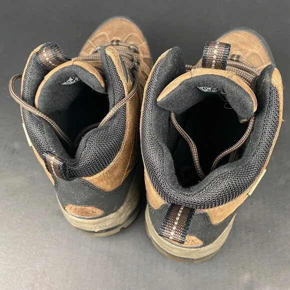 G.H. Bass &amp; Co Trail Tour 3.0 Hiking Boots Men 8 M Brown Black Lace Up Leather