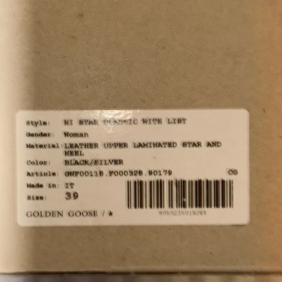 Golden Goose Hi-Star platform shoes