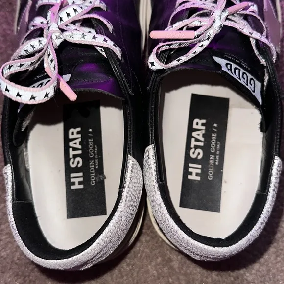 Golden Goose Hi-Star platform shoes
