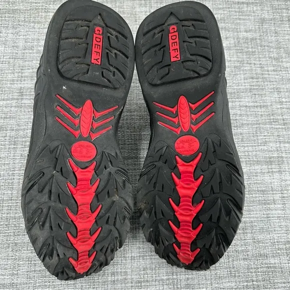 Gravity Defyer‎ Mens's Ballistic Sneakers US 9 Black lace up Athletic