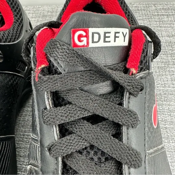Gravity Defyer‎ Mens's Ballistic Sneakers US 9 Black lace up Athletic