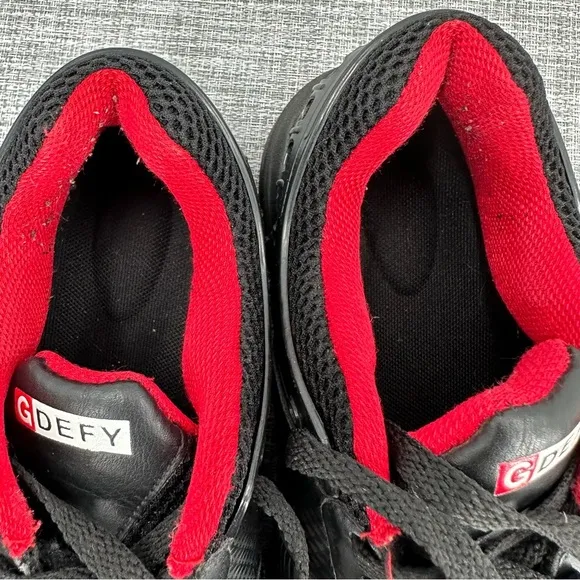 Gravity Defyer‎ Mens's Ballistic Sneakers US 9 Black lace up Athletic