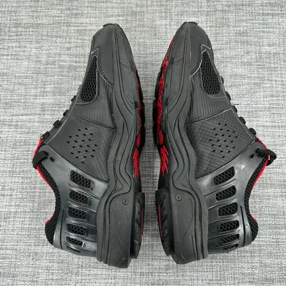 Gravity Defyer‎ Mens's Ballistic Sneakers US 9 Black lace up Athletic