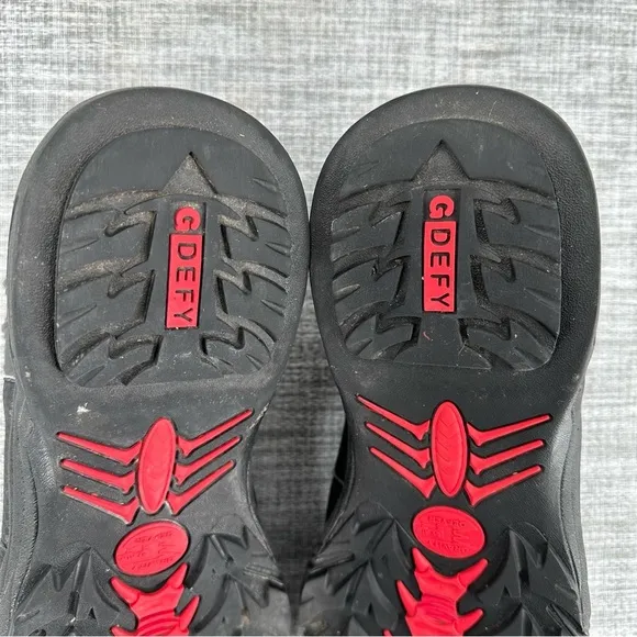 Gravity Defyer‎ Mens's Ballistic Sneakers US 9 Black lace up Athletic