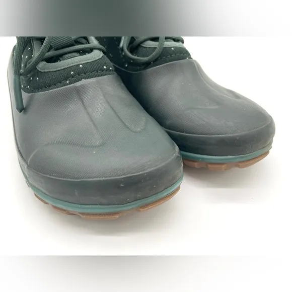 GUC Bogs Classic Casual Lace Waterproof Speckle Boots in Emerald Green 7