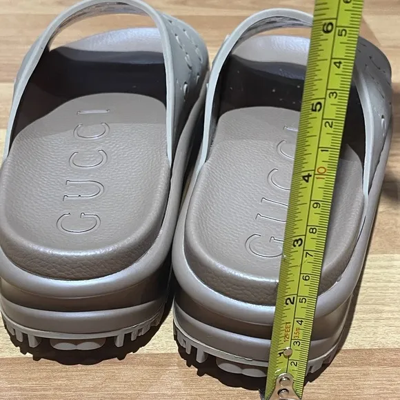 Gucci Beige Slide Sandals