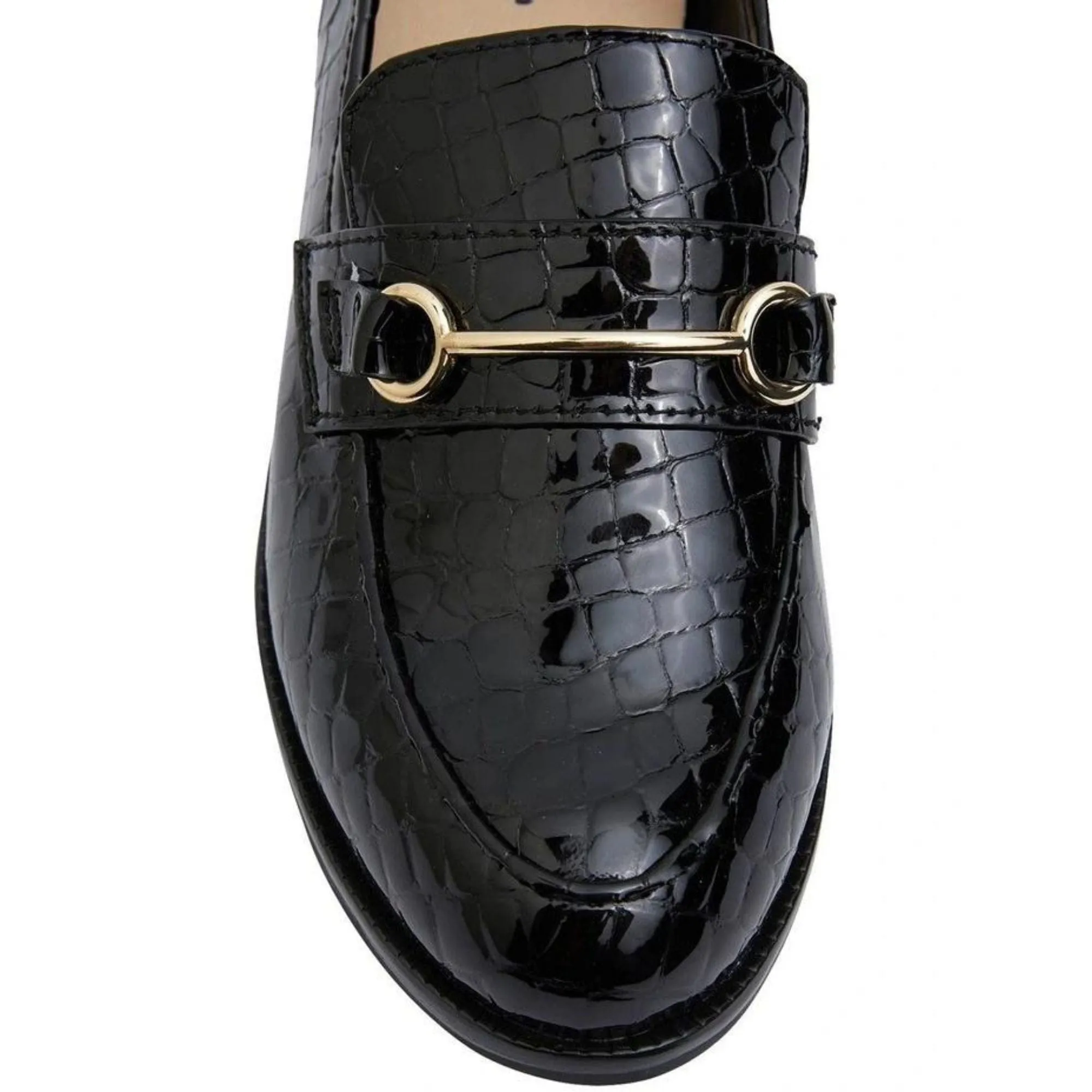 Handmade Custom Calf Leather Black Mens Loafers