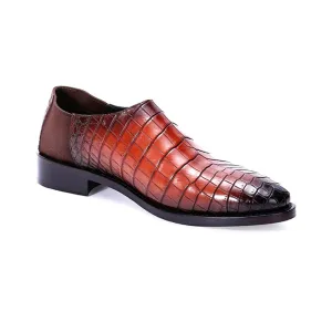 Handmade Custom Calf Leather Mens Loafers
