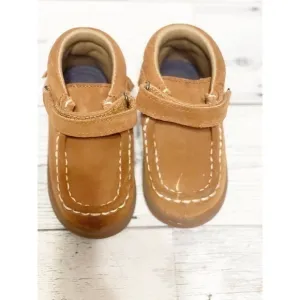 Hanna Andersson Haskell Leather Ankle Moccasin Boots