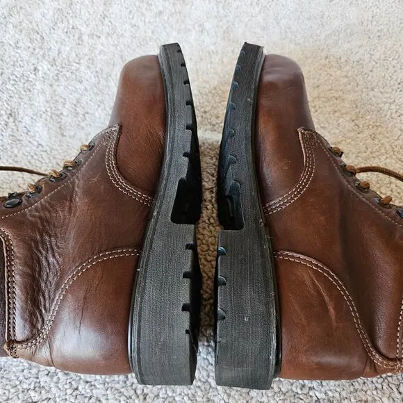 Harley Davidson Boots Mens 6.5M Brown Leather 88414 Motorcycle Biker Safety Work