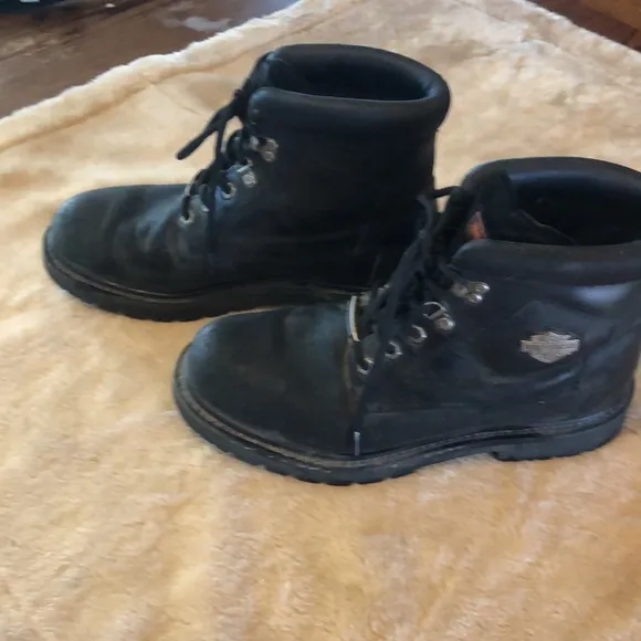 Harley Davidson steel toed boots 3112
