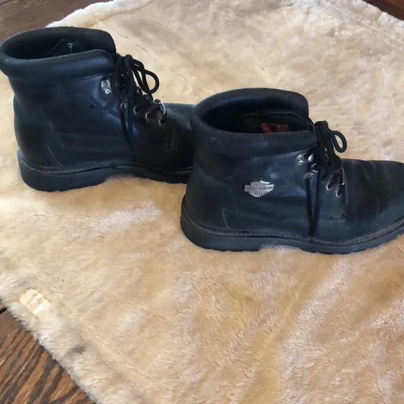 Harley Davidson steel toed boots 3112