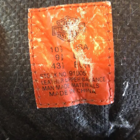 Harley Davidson steel toed boots 3112