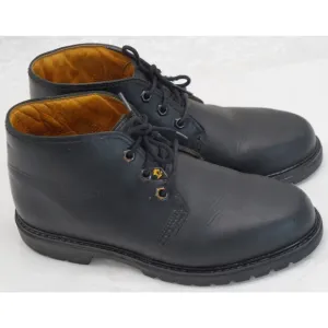 Havana Joe Chukka Black Boots Leather Padded Ankle 0201 Spain Sz US 9/ Eur 42