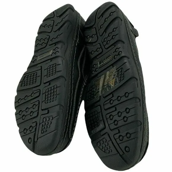 Henry Ferrera Mens Birata-100 Black Round Toe Slip On Loafers Shoes Size 10