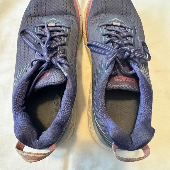 Hoka One One 7 Clifton 5 Purple Athletic Shoes Sneakers
