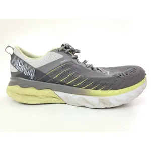 Hoka One One Arahi 3 Mens Size 11 Gray Yellow Athletic Running Shoes Sneaker