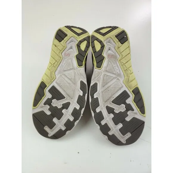 Hoka One One Arahi 3 Mens Size 11 Gray Yellow Athletic Running Shoes Sneaker