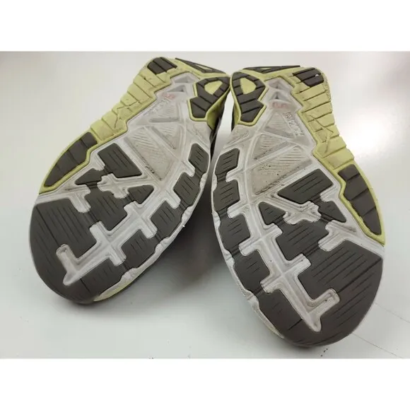 Hoka One One Arahi 3 Mens Size 11 Gray Yellow Athletic Running Shoes Sneaker