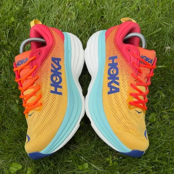HOKA ONE ONE BONDI 8 - Men’s Running Shoes - SIZE 10D