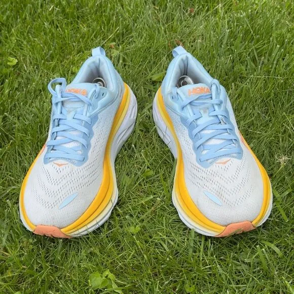HOKA ONE ONE BONDI 8 WIDE - Women’s Running Shoes - SIZE 9.5D