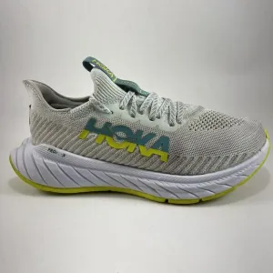 Hoka One One Carbon Fiber X 3 Road Running Shoes Womens Size 7.5 White Athletic