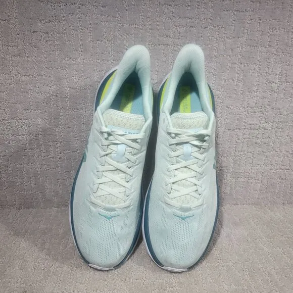 Hoka One One Mach 4 Men's Size US 12D Blue Glass Evening Primrose Athletic Shoes
